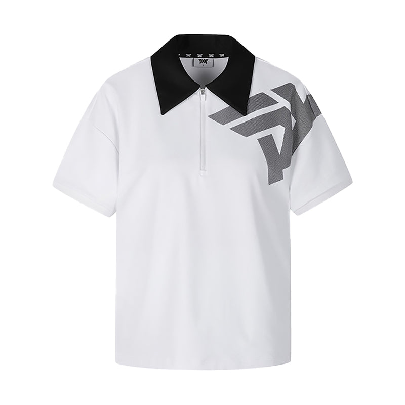 PXG Big Logo Women's Polo (White)