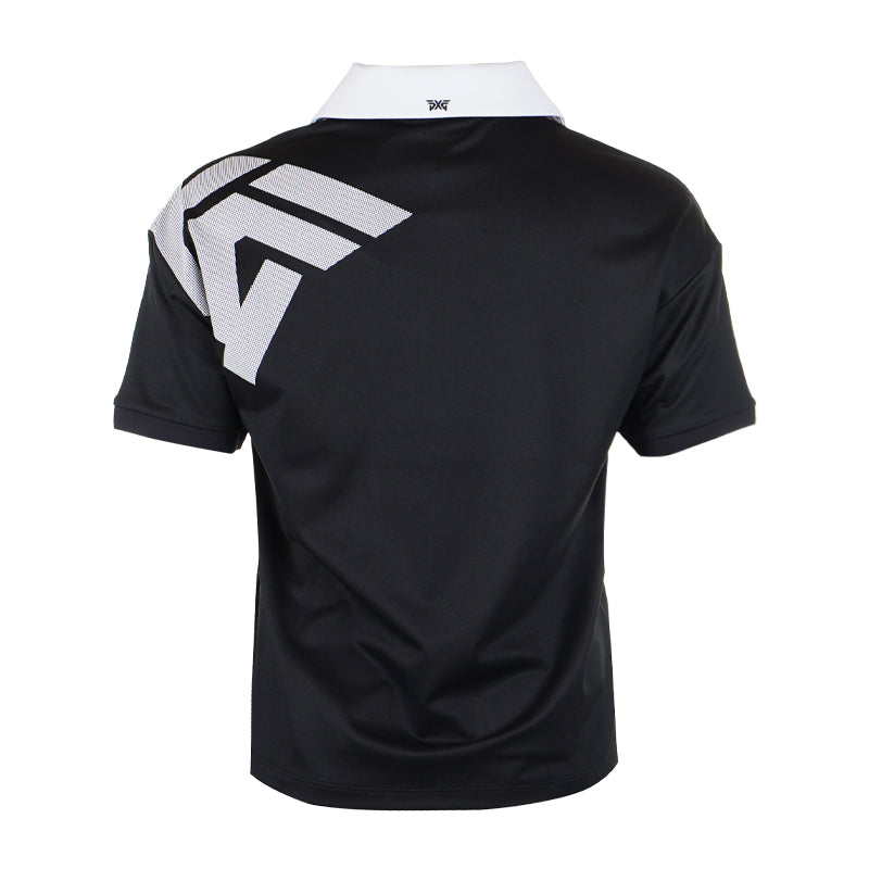 PXG Big Logo Women's Polo (Black)