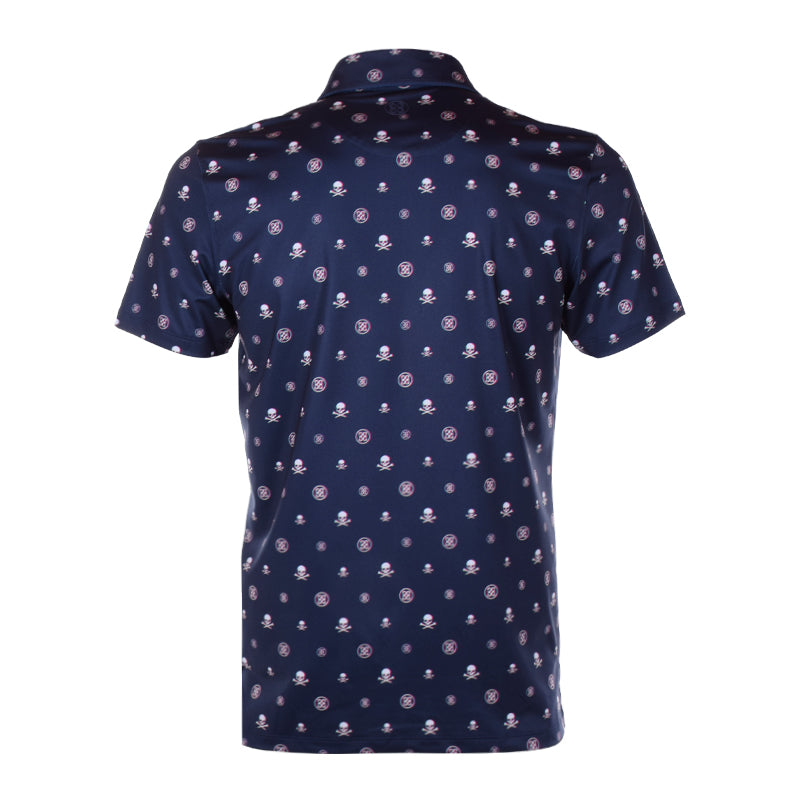 GFORE 3D Icon Logo Men's Polo (Twilight)