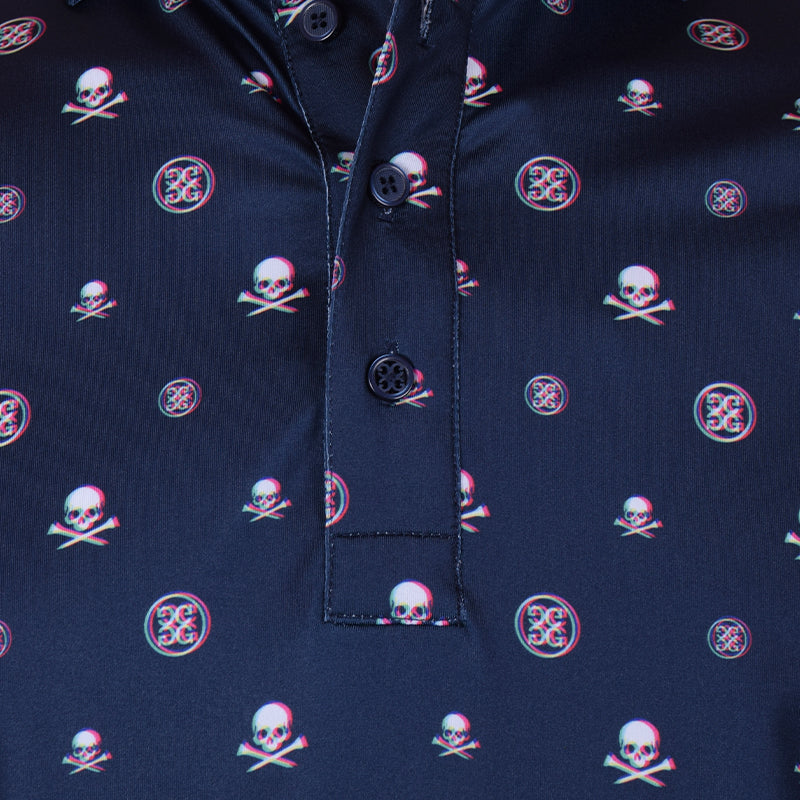 GFORE 3D Icon Logo Men's Polo (Twilight)