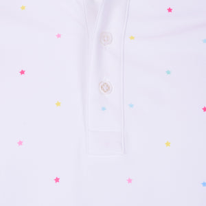 G/FORE Multi Color Star Print Men's Polo