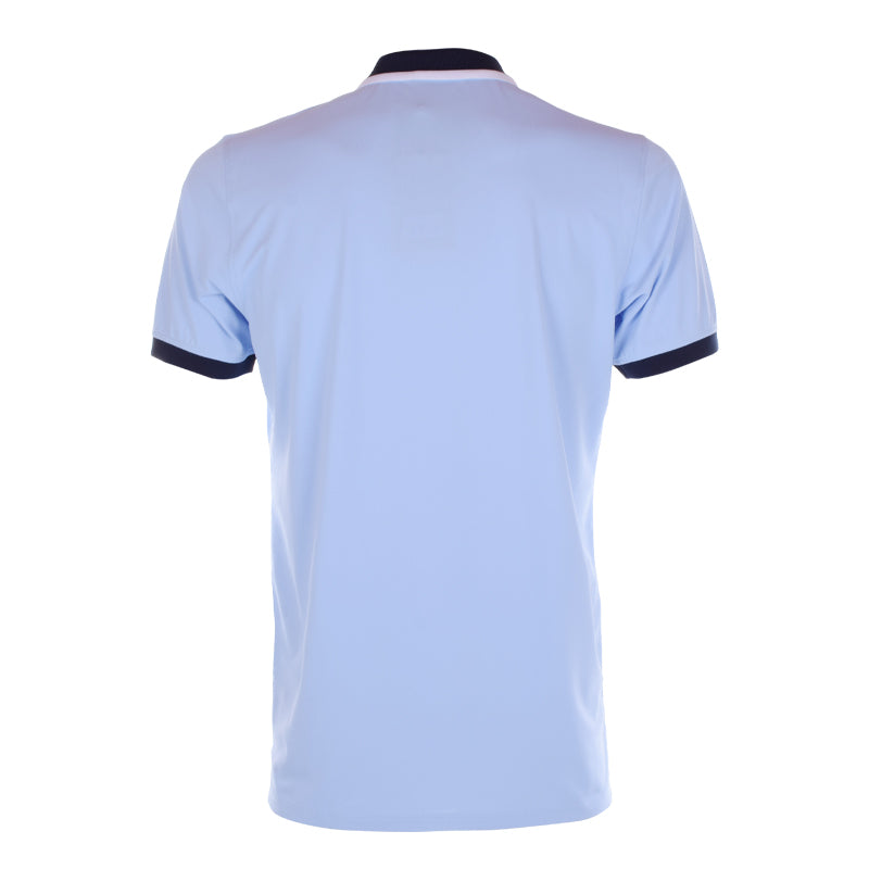 GFORE Embossed 1/4 Zip Pique Men's Polo (Sky)