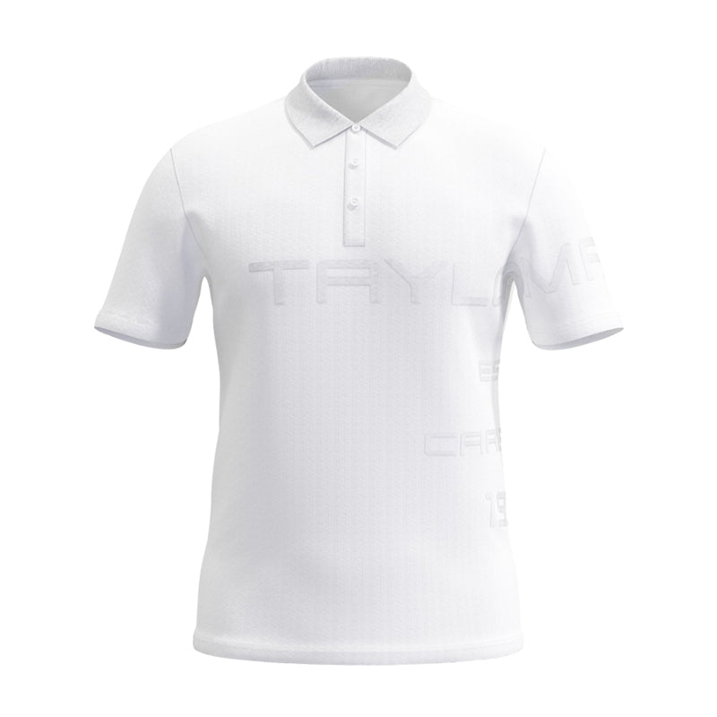 TAYLORMADE Big Letter Men's Polo (White)