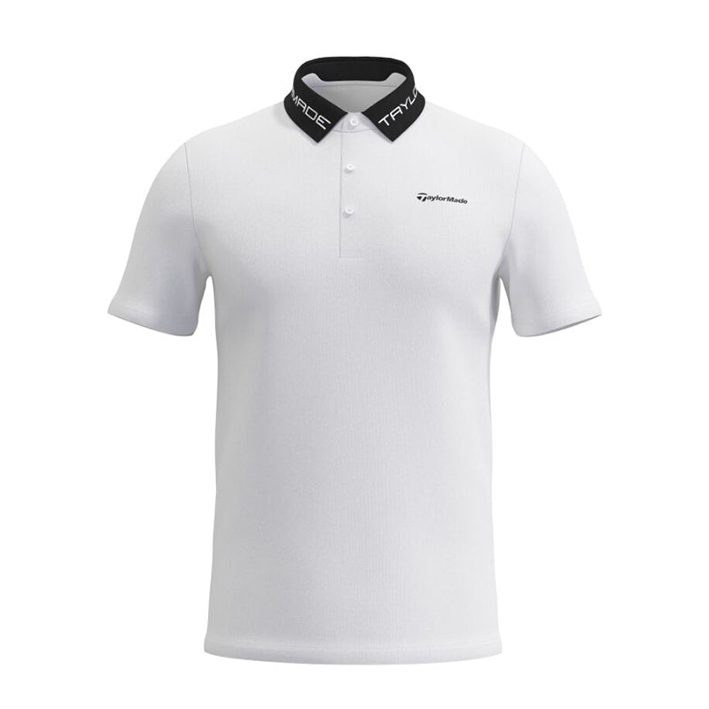 TAYLORMADE Basic Men's Polo (White)