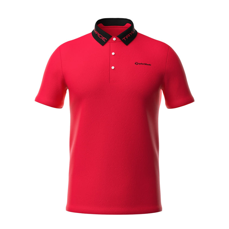 TAYLORMADE Basic Men's Polo (Tour Red)