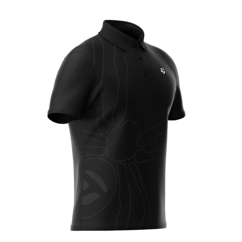 TAYLORMADE Lost Spider Men's Polo (Black)