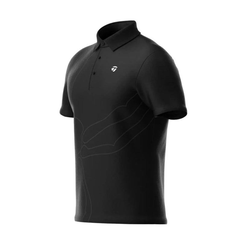 TAYLORMADE Lost Spider Men's Polo (Black)