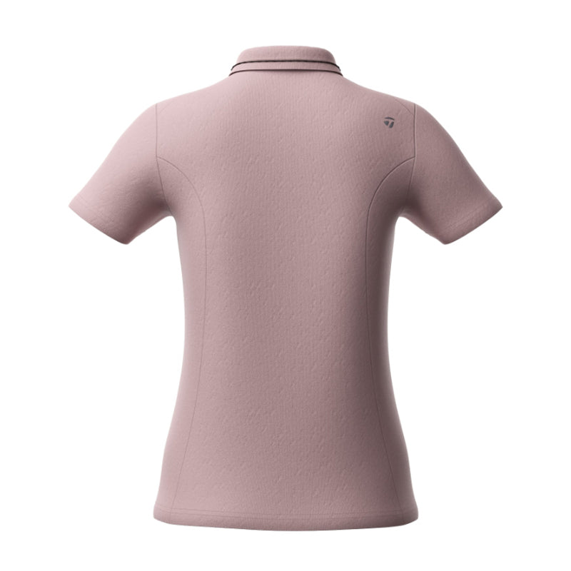 TAYLORMADE Tour Basic Women's Polo (Smoke Pink)
