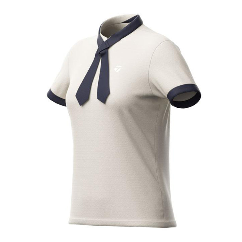 TAYLORMADE Ribbon Women's Polo (Beige)