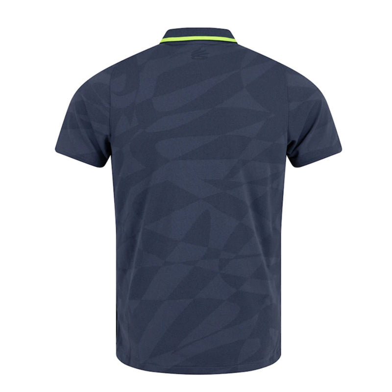 UNDER ARMOUR Curry Souvenir Jacquard Men's Polo (Grey)