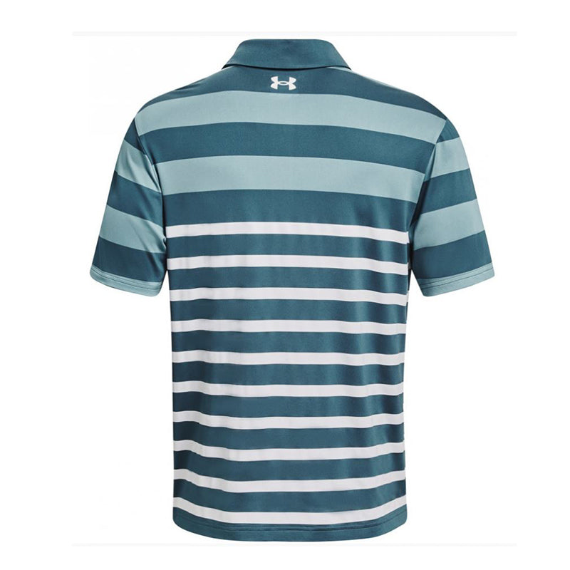 UNDER ARMOUR Playoff 3.0 Striped Men's Polo (Static Blue)