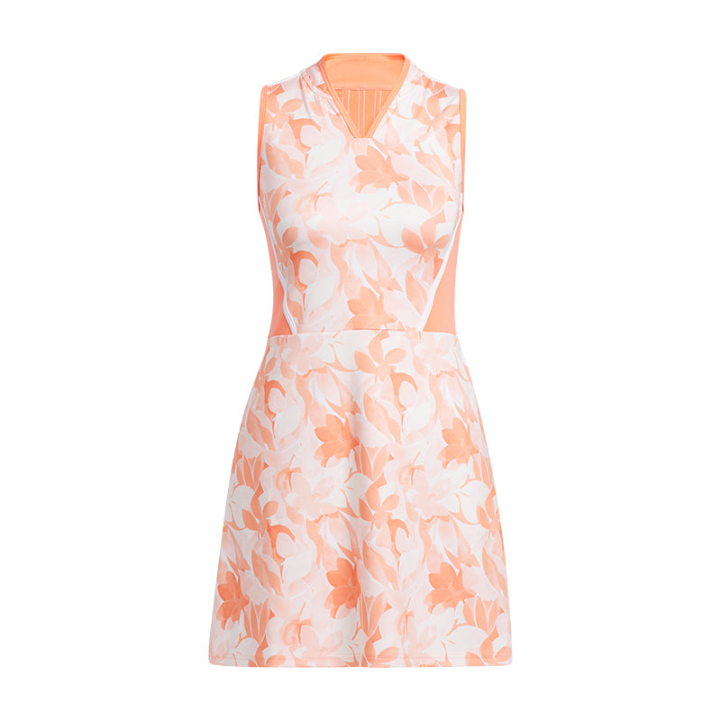 ADIDAS Floral Golf Dress (Coral Fusion)