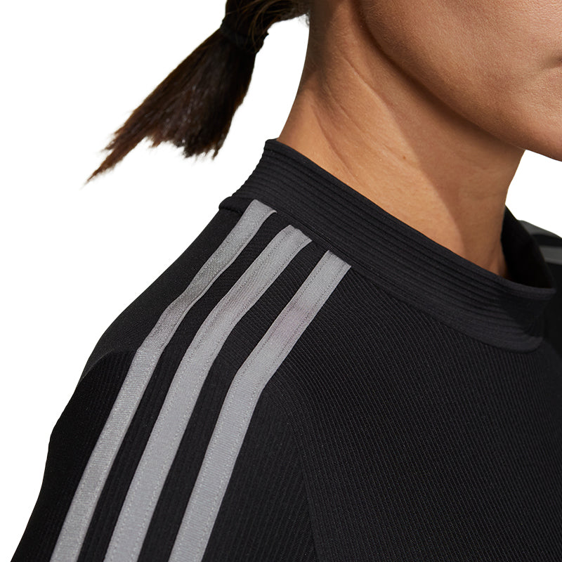 ADIDAS 3-Stripes Women's Mock-Neck Shirt