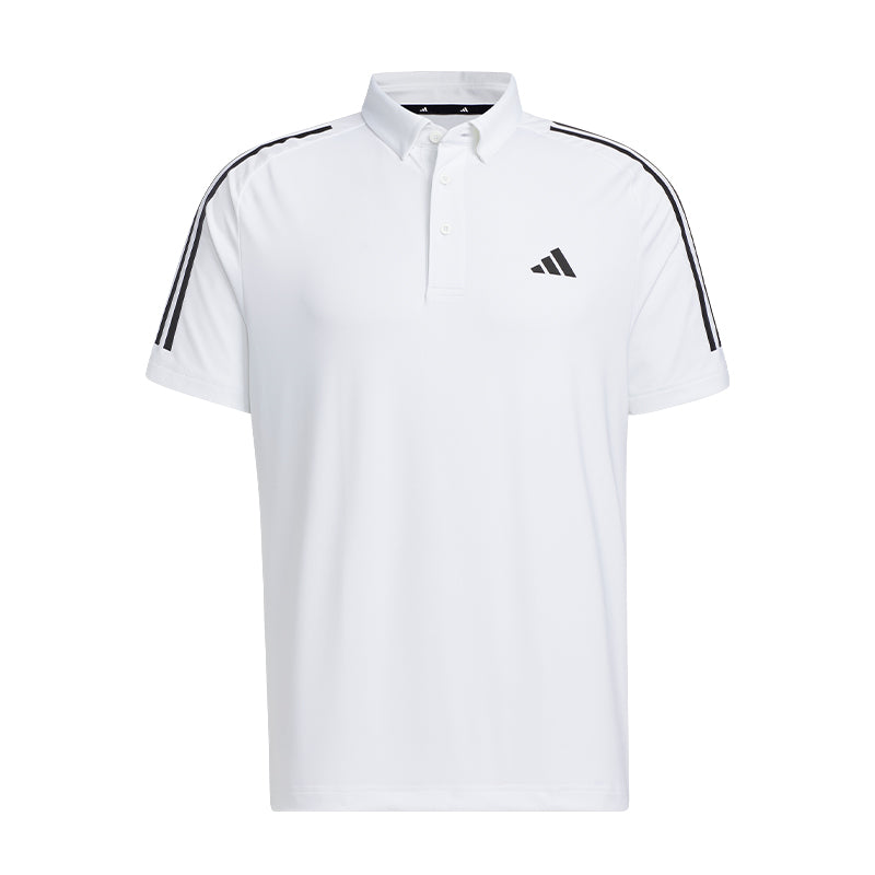 ADIDAS 3-Stripes Men's Polo (White)