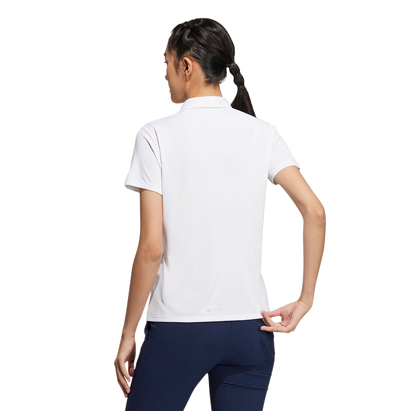 ADIDAS HEAT.RDY Women's Polo (White)