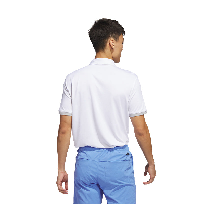 ADIDAS HEAT.RDY Men's Polo (White)