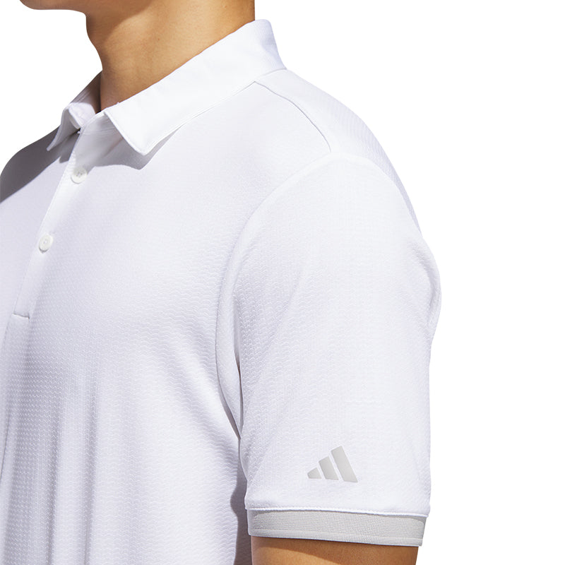 ADIDAS HEAT.RDY Men's Polo (White)
