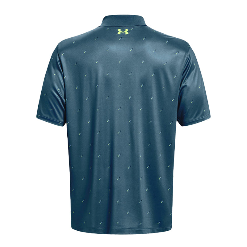 UNDER ARMOUR Performance 3.0 Deuces Men's Polo (Static Blue)