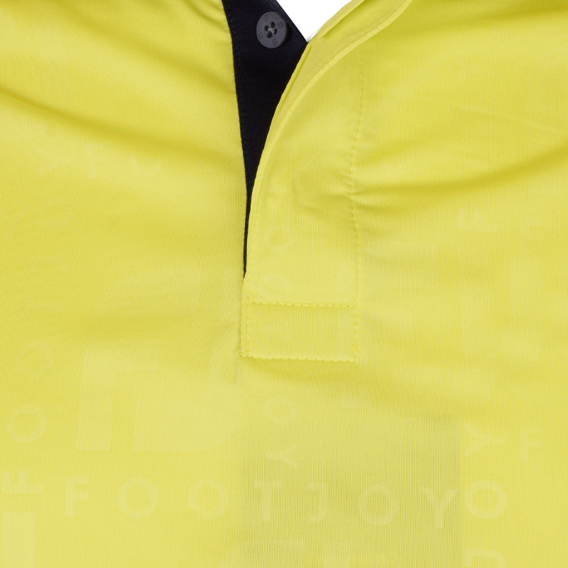 FOOTJOY Japan Deboss Men's FJ Polo (Yellow)