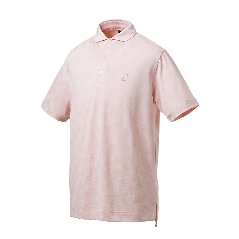 FOOTJOY Jp Trees Men's Jacquard Polo (Sand)