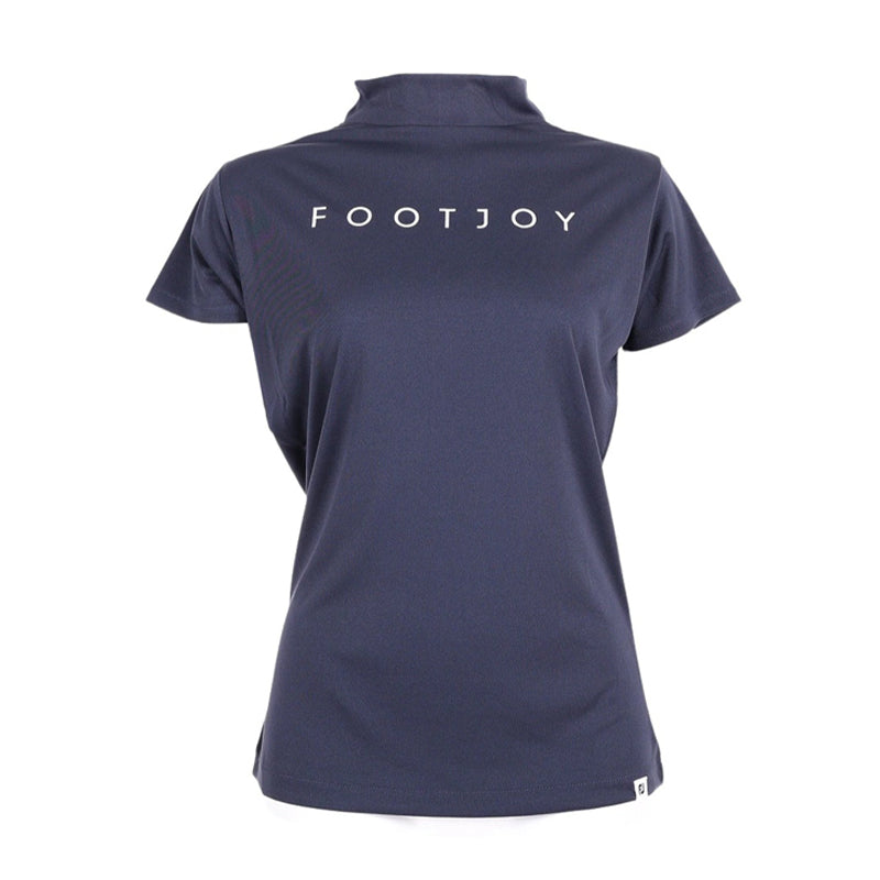 FOOTJOY Women's Mock Neck Polo (Navy)