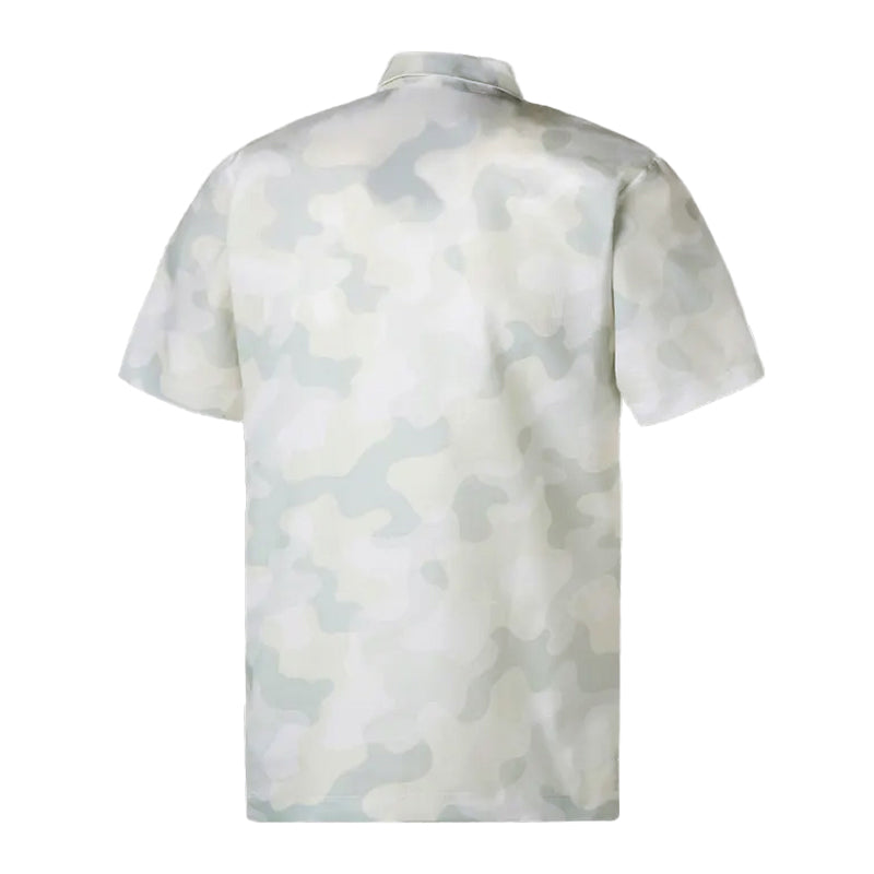 PUMA Cat Camo Men's Polo (White Pepper)