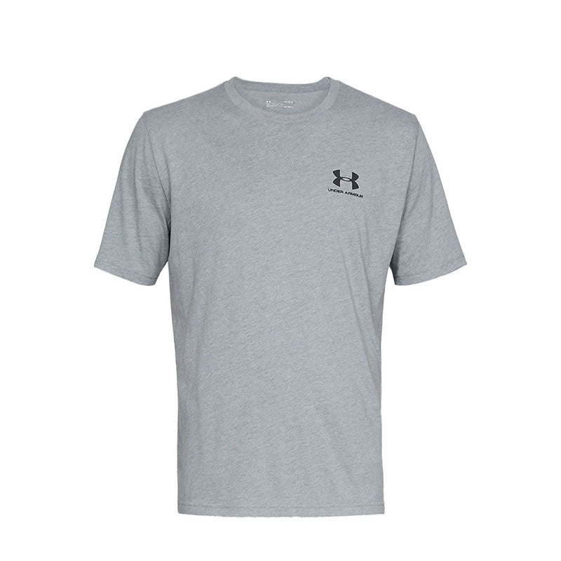 UNDER ARMOUR Left Chest Logo Men's Polo (Steel Light Heather)