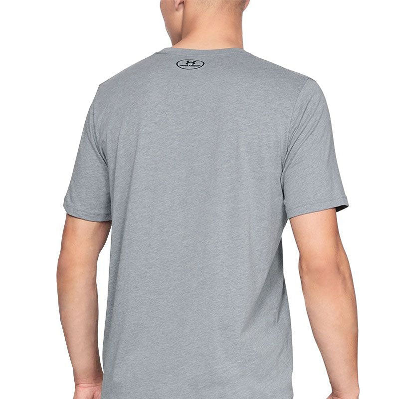 UNDER ARMOUR Left Chest Logo Men's Polo (Steel Light Heather)
