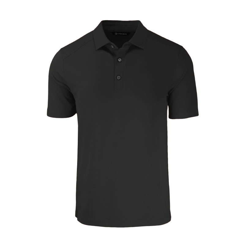 CUTTER & BUCK Forge Eco Recycle Men's Polo (Black)