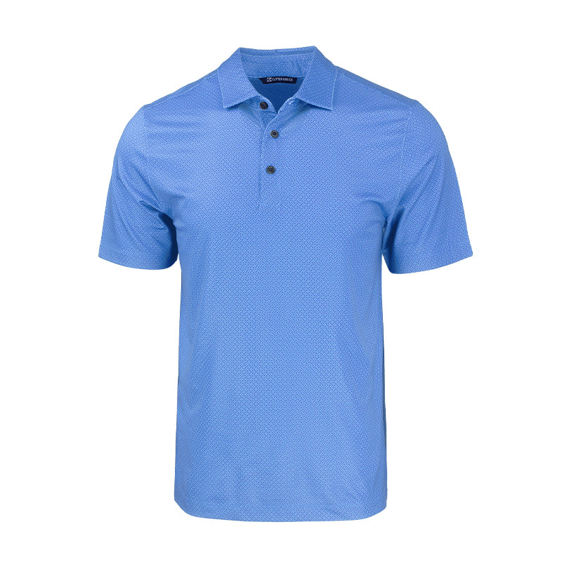 CUTTER & BUCK Pike Tonal Geo Printed Men's Polo (Atlas)