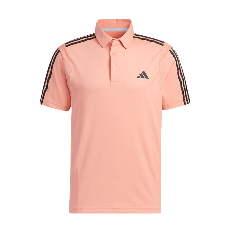 ADIDAS HEAT.RDY 3-Stripes Men's Polo (Clay)