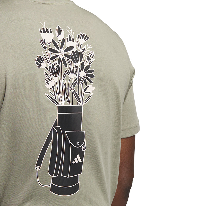 ADIDAS Golf Graphic Men's Tee (Silver)