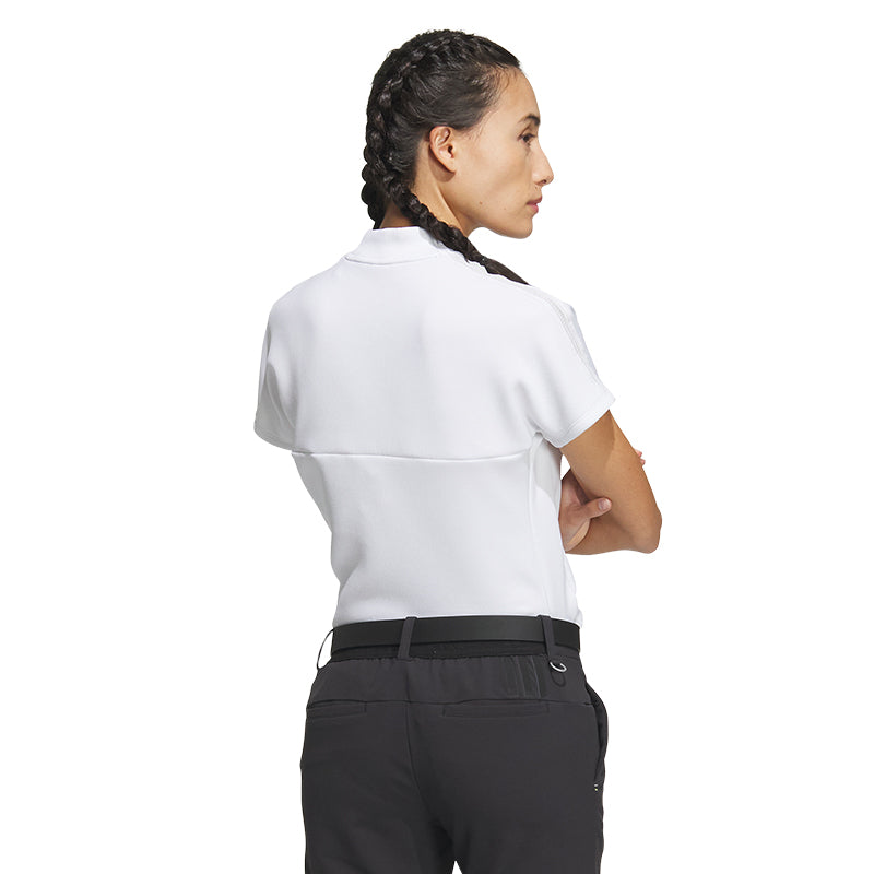 ADIDAS AEROREADY Big Badge of Sport Women's Polo (White)