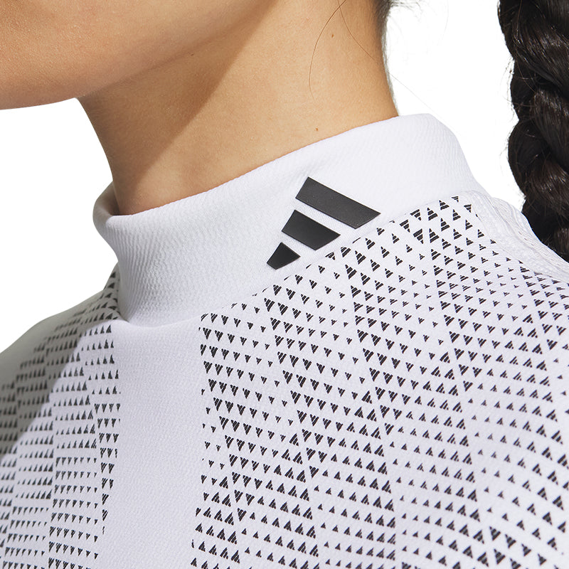 ADIDAS AEROREADY Big Badge of Sport Women's Polo (White)