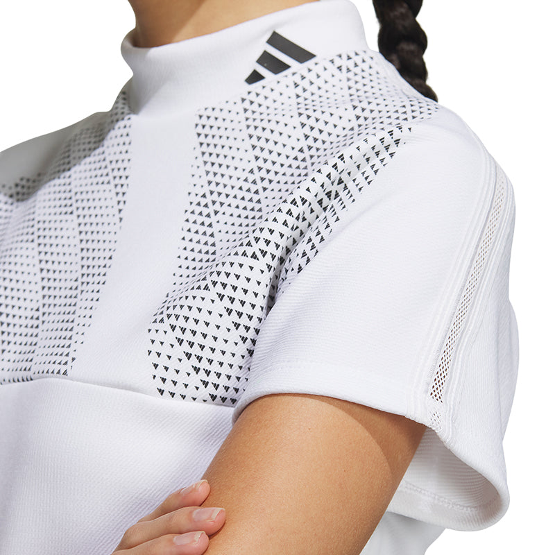 ADIDAS AEROREADY Big Badge of Sport Women's Polo (White)