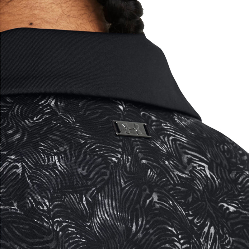 UNDER ARMOUR Playoff Printed Women's Polo (Black)