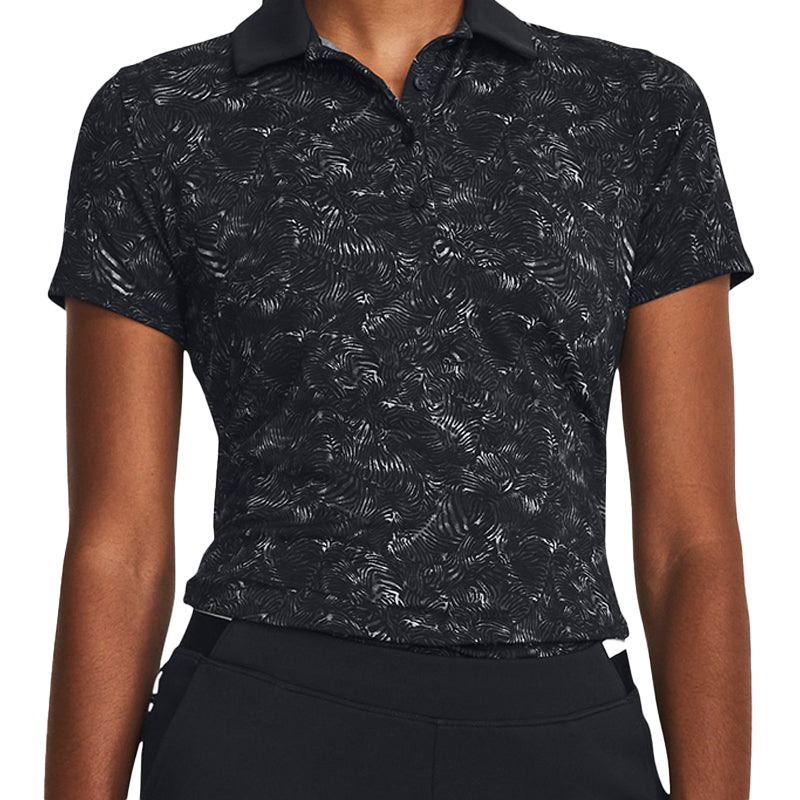 UNDER ARMOUR Playoff Printed Women's Polo (Black)