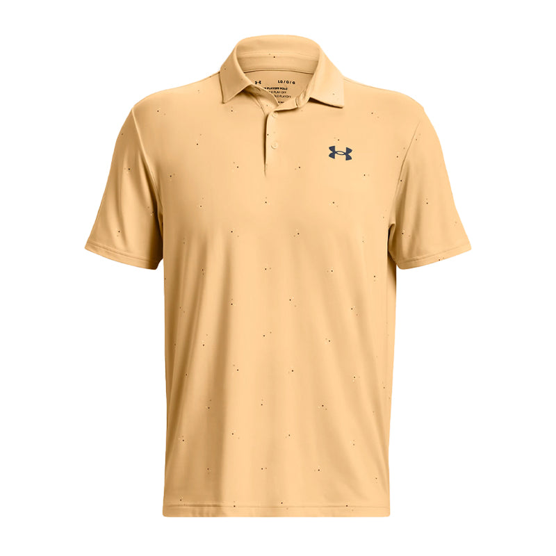 UNDER ARMOUR Playoff 3.0 Printed Men's Polo (Mesa Yellow)