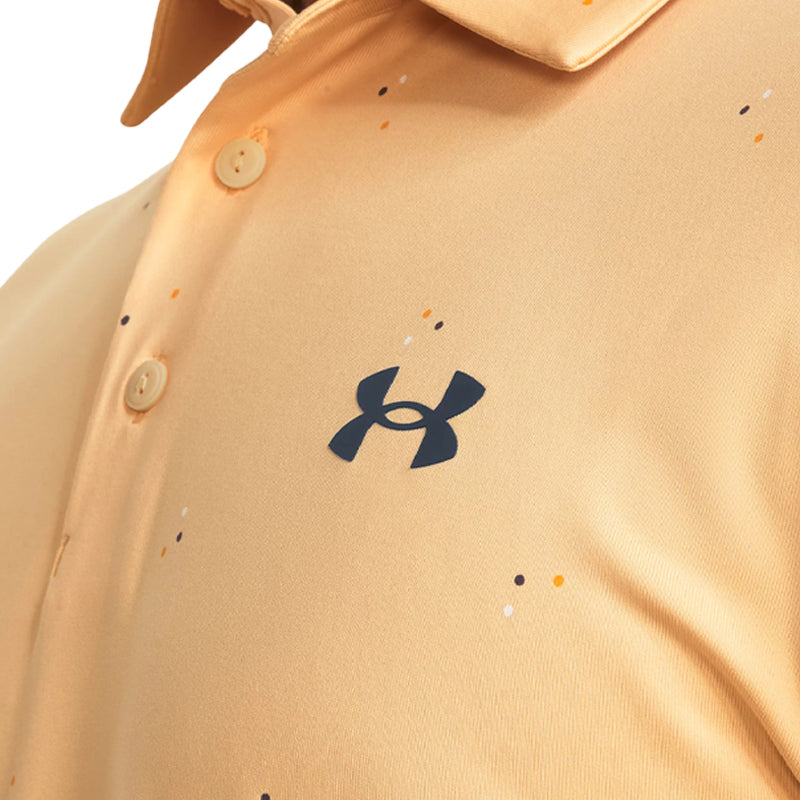 UNDER ARMOUR Playoff 3.0 Printed Men's Polo (Mesa Yellow)