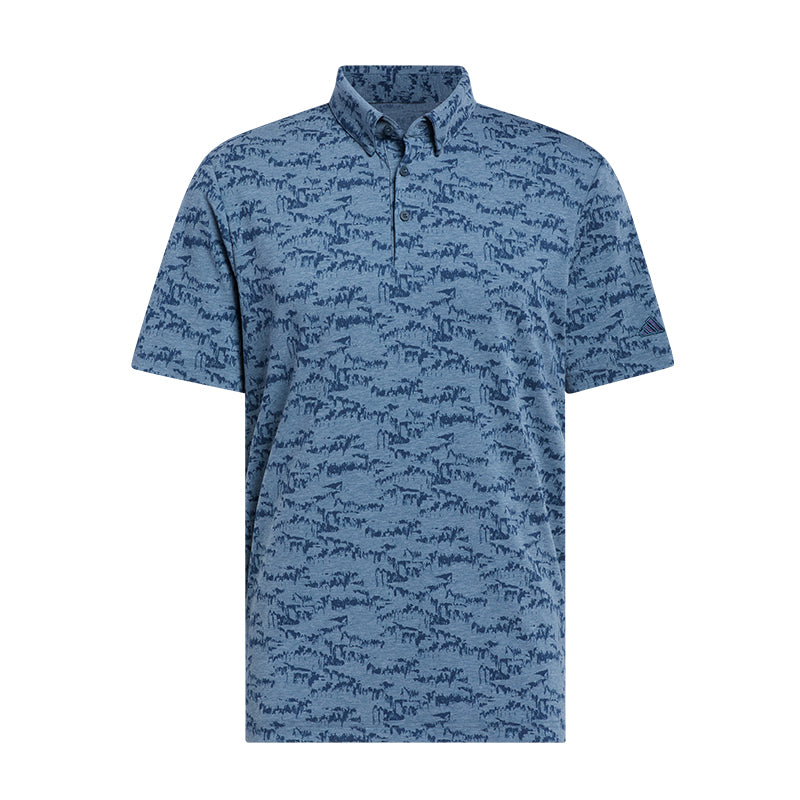 ADIDAS Go-To Print Men's Polo (Arctic)