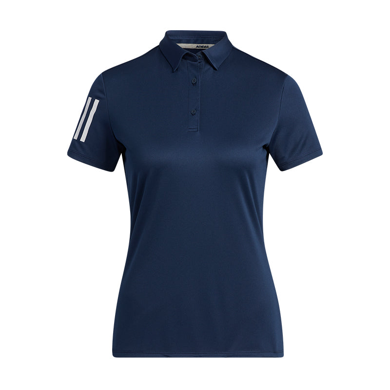 ADIDAS 3-Striped Basic Women's Polo (College Navy)