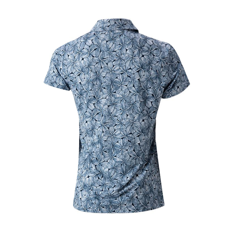 PUMA MATTR Plumeria Women's Polo (White/Navy)
