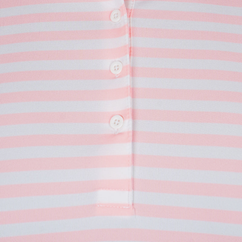PUMA MATTR Somer Stripes Women's Polo (Koral Ice)
