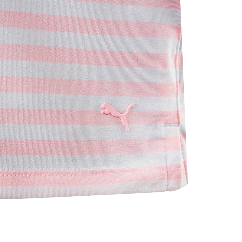 PUMA MATTR Somer Stripes Women's Polo (Koral Ice)