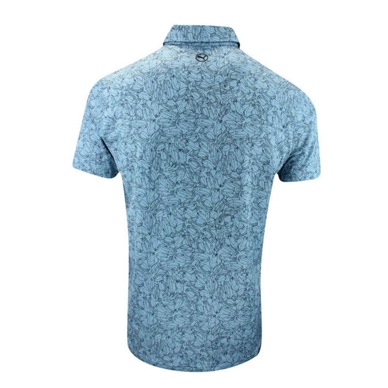 PUMA MATTR Caddy Men's Polo (Bold Blue)