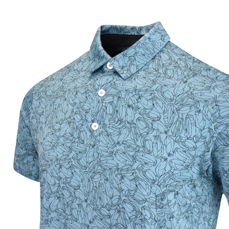 PUMA MATTR Caddy Men's Polo (Bold Blue)