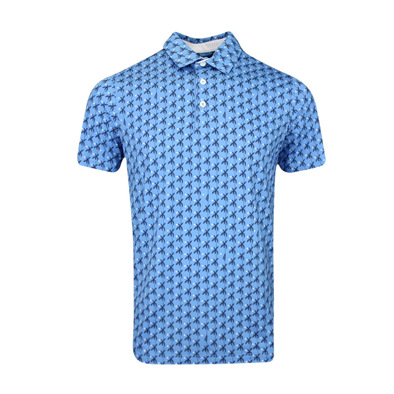 PUMA MATTR Palms Men's Polo (Regal Blue)