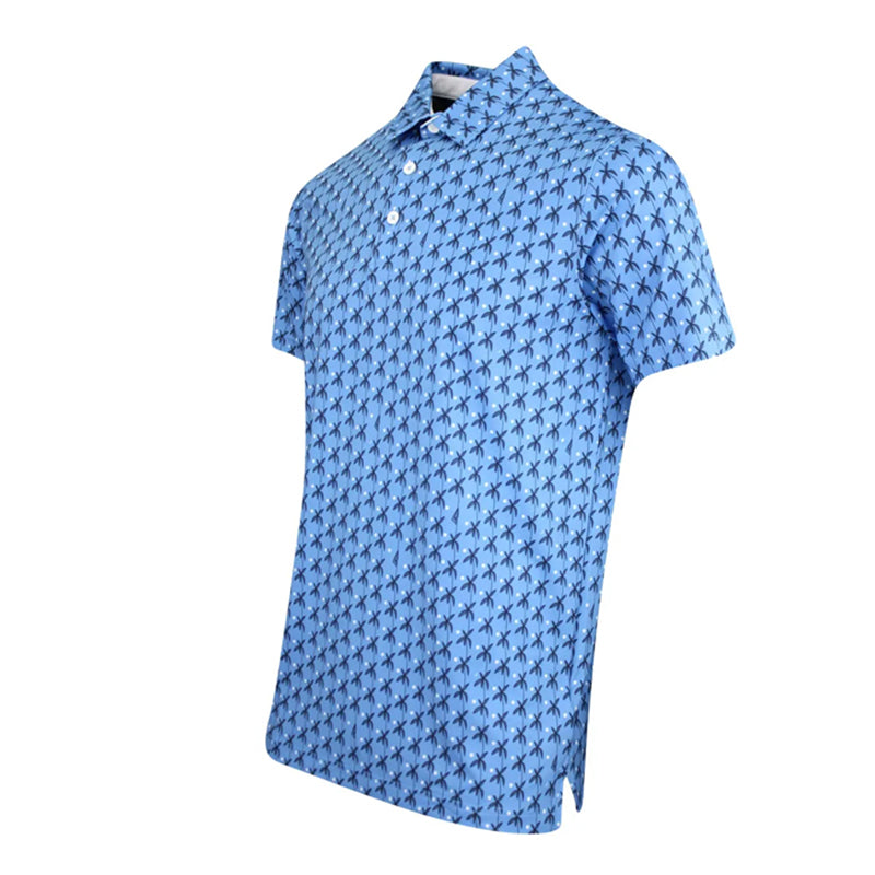 PUMA MATTR Palms Men's Polo (Regal Blue)