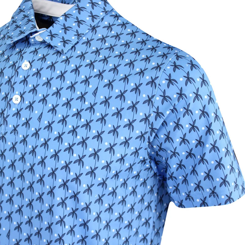 PUMA MATTR Palms Men's Polo (Regal Blue)