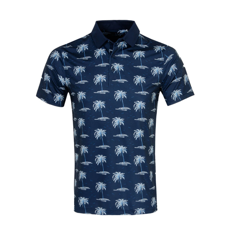 PUMA MATTR Mirage Men's Polo (Navy/Blue)